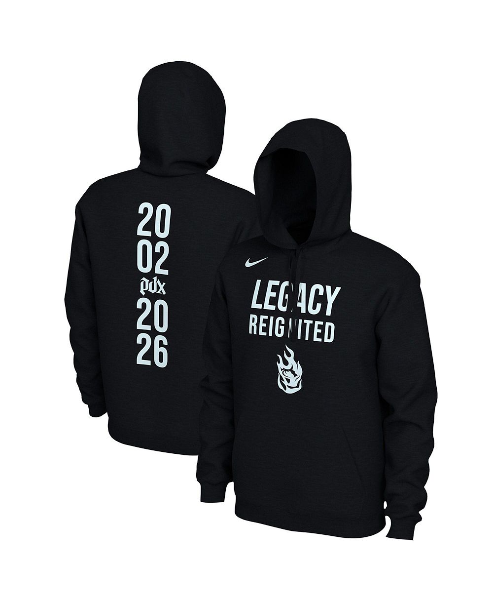 Мужской худи Nike Black Portland Fire Legacy Reignited
