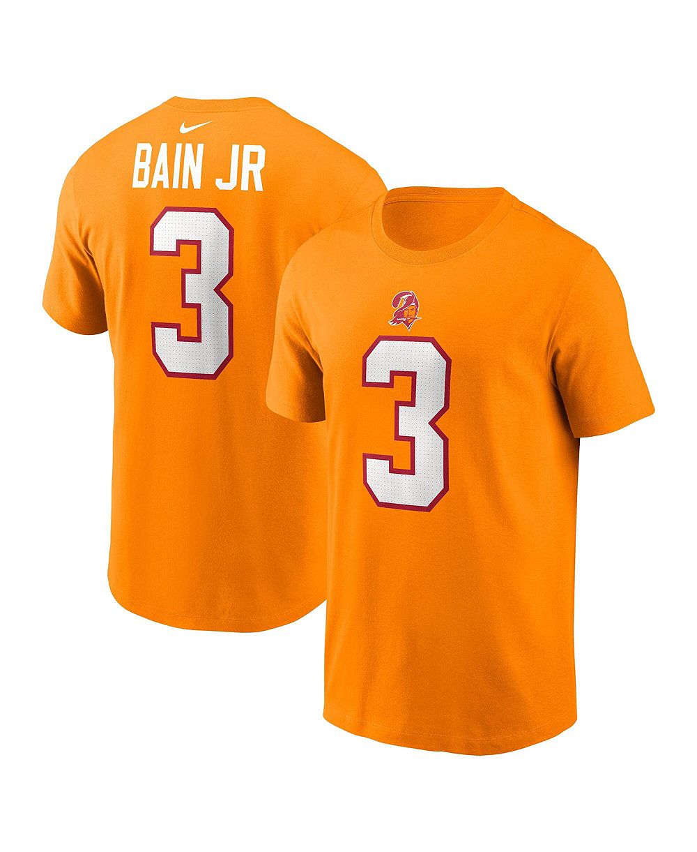 Футболка Nike Men's Rueben Bain Jr. Creamsicle Tampa Bay Buccaneers 2026 NFL Draft
