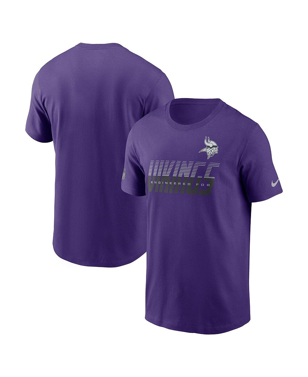 Футболка Nike Men's Purple Minnesota Vikings Sideline Dri-FIT