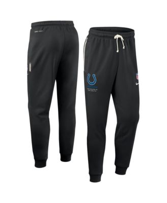 Nike Men's Black Indianapolis Colts Sideline Standard Issue Dri-FIT Taper Pants
