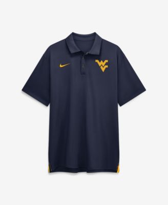 Мужская рубашка Nike Navy West Virginia Mountaineers 2026 Sideline Tour Dri-FIT Polo