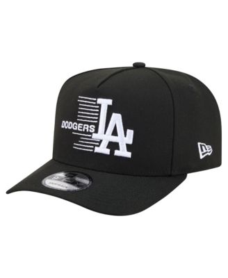 Мужская кепка New Era Black Los Angeles Dodgers Motion A-Frame 9FIFTY Snapback