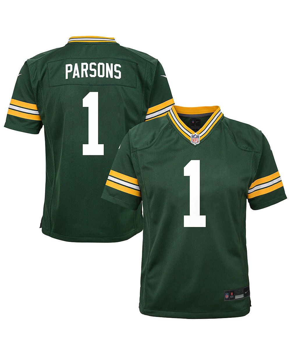 Nike Baby Boys and Girls Micah Parsons Green  Bay Packers Team Game Jersey