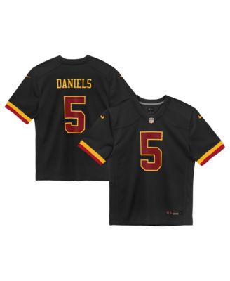 Nike Toddler Jayden Daniels Black Washington Commanders Alternate Game Jersey