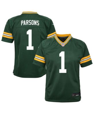 Nike Детская джерси Nike Micah Parsons Green Bay Packers Team Game
