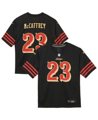 Детская джерси Nike Christian McCaffrey San Francisco 49ers 2025 Rivalries Collection Game Black