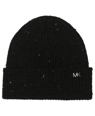 Бейсболка Michael Kors с металлическим блеском и манжетой