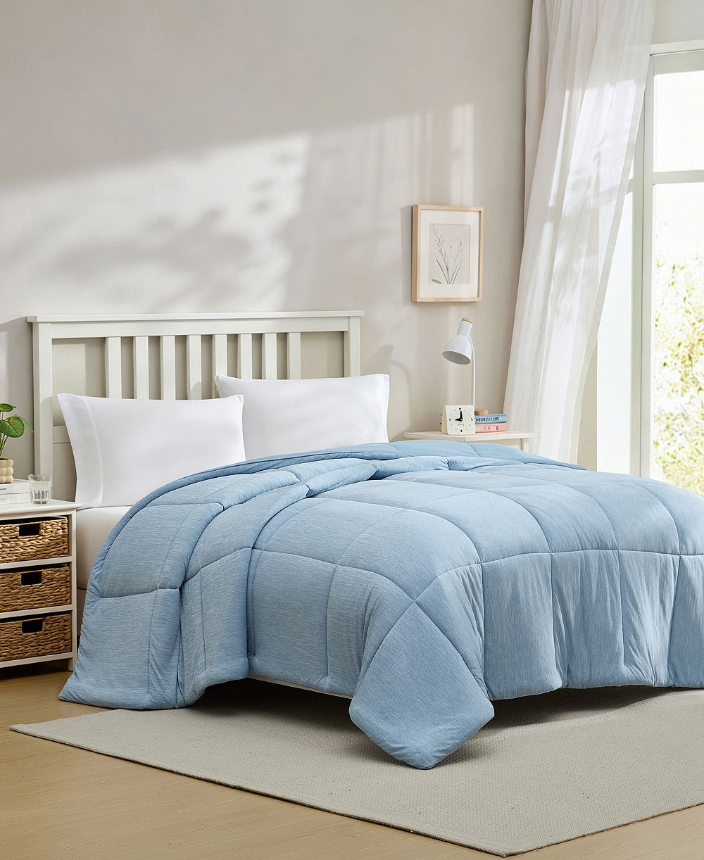 Одеяло Swift Home Cooling Down Alternative Reversible Comforter Duvet Insert, Full/Queen