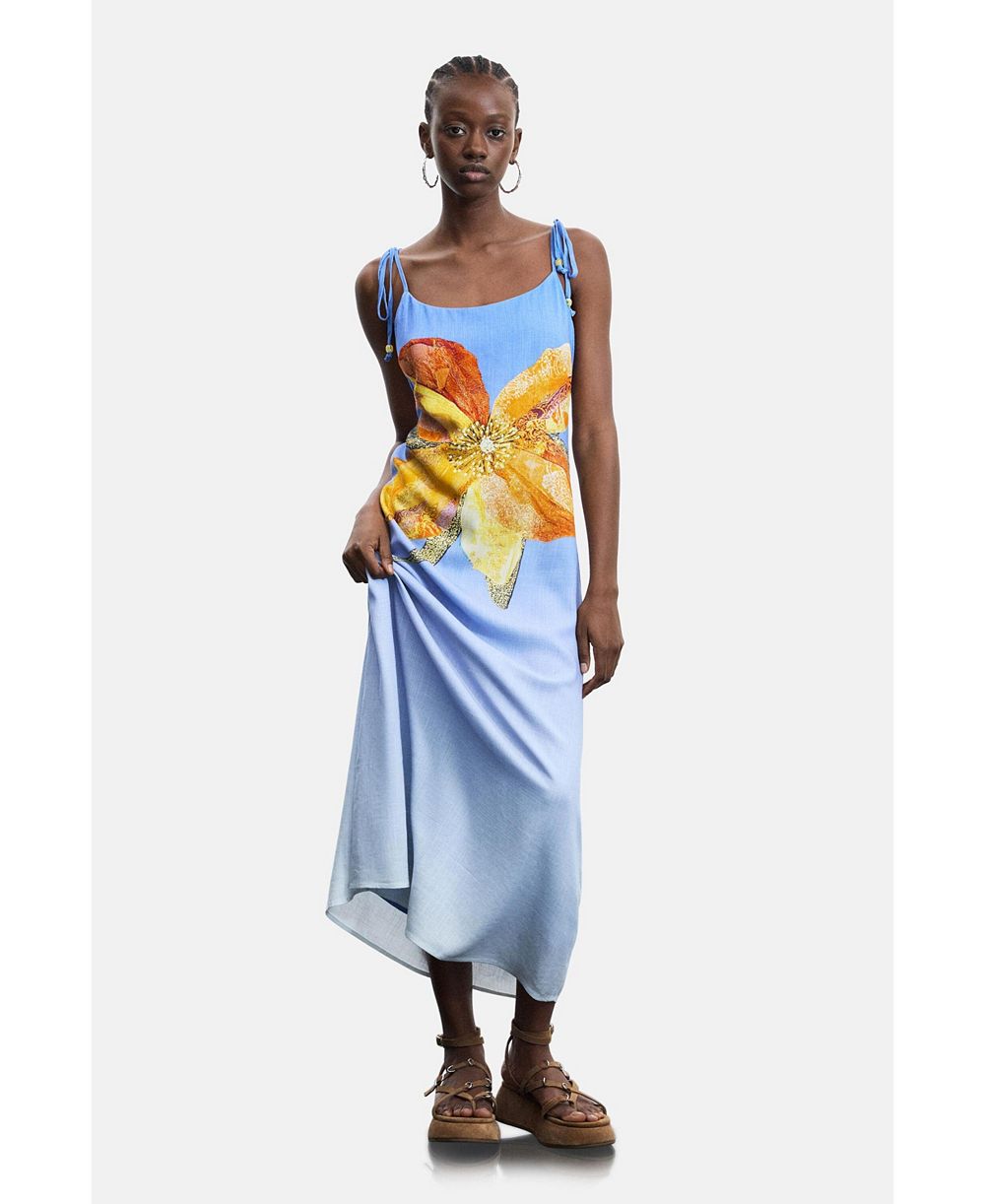 Длинное платье Desigual Women's Printed