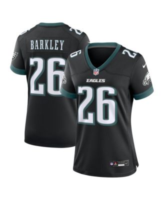 Женская джерси Nike Saquon Barkley Black Philadelphia Eagles Alternate Game