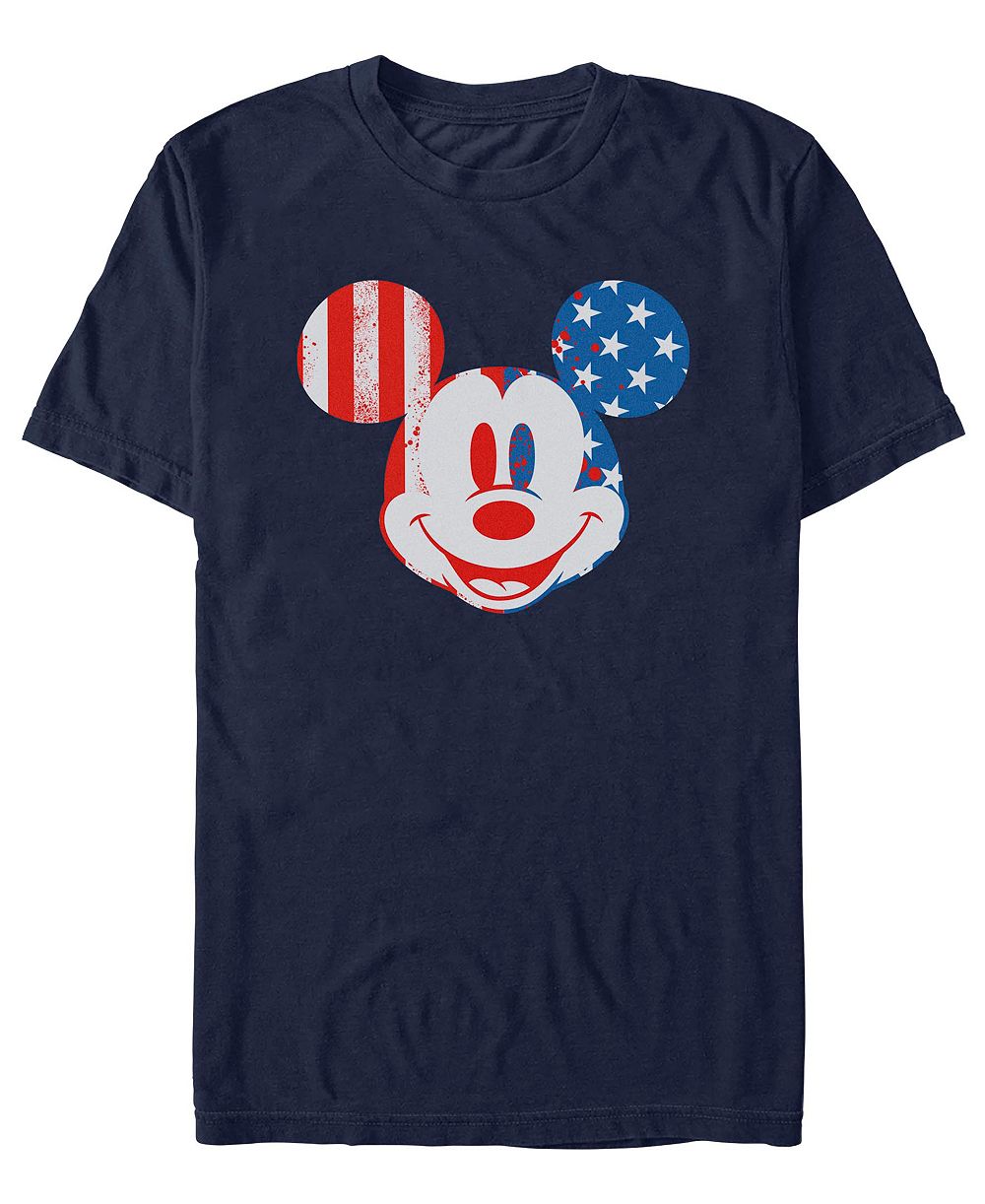 Fifth Sun Мужской Dis Mickey Flag Face Graphic T-Shirt