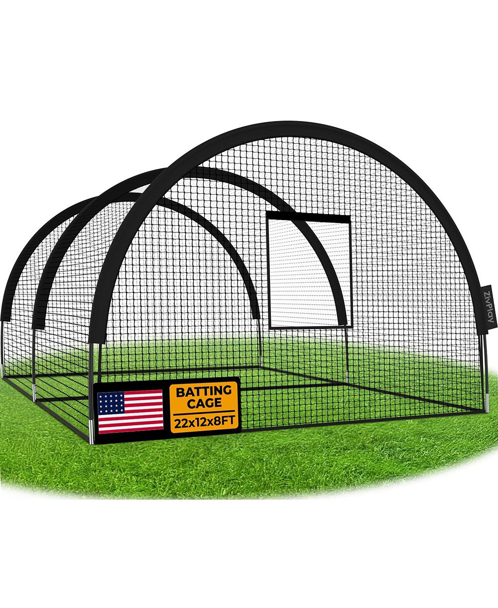 AOLIGEIJS Portable Baseball Batting Cage for Practice