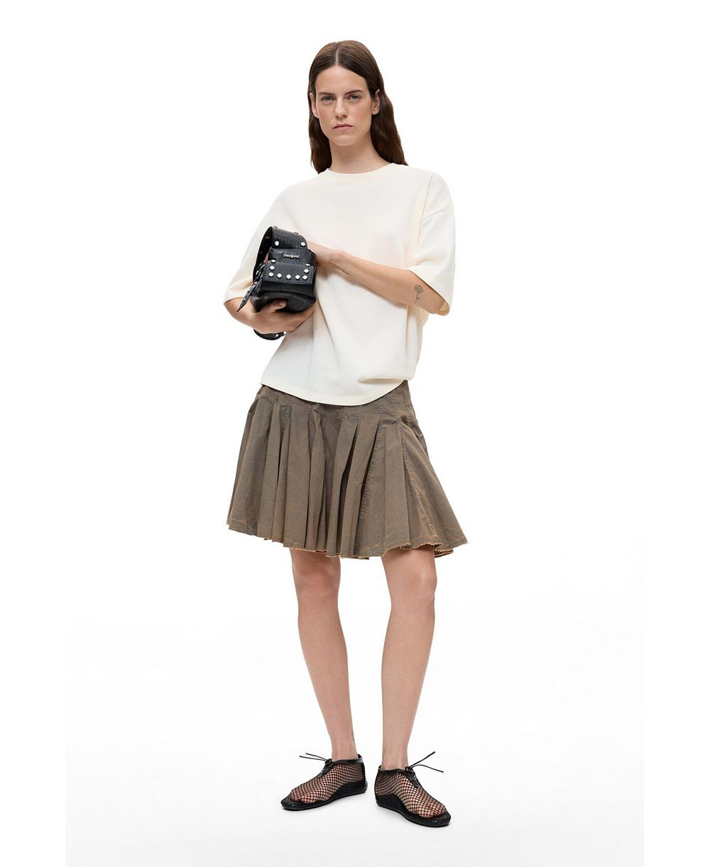 Desigual Women's Pleated Skirt