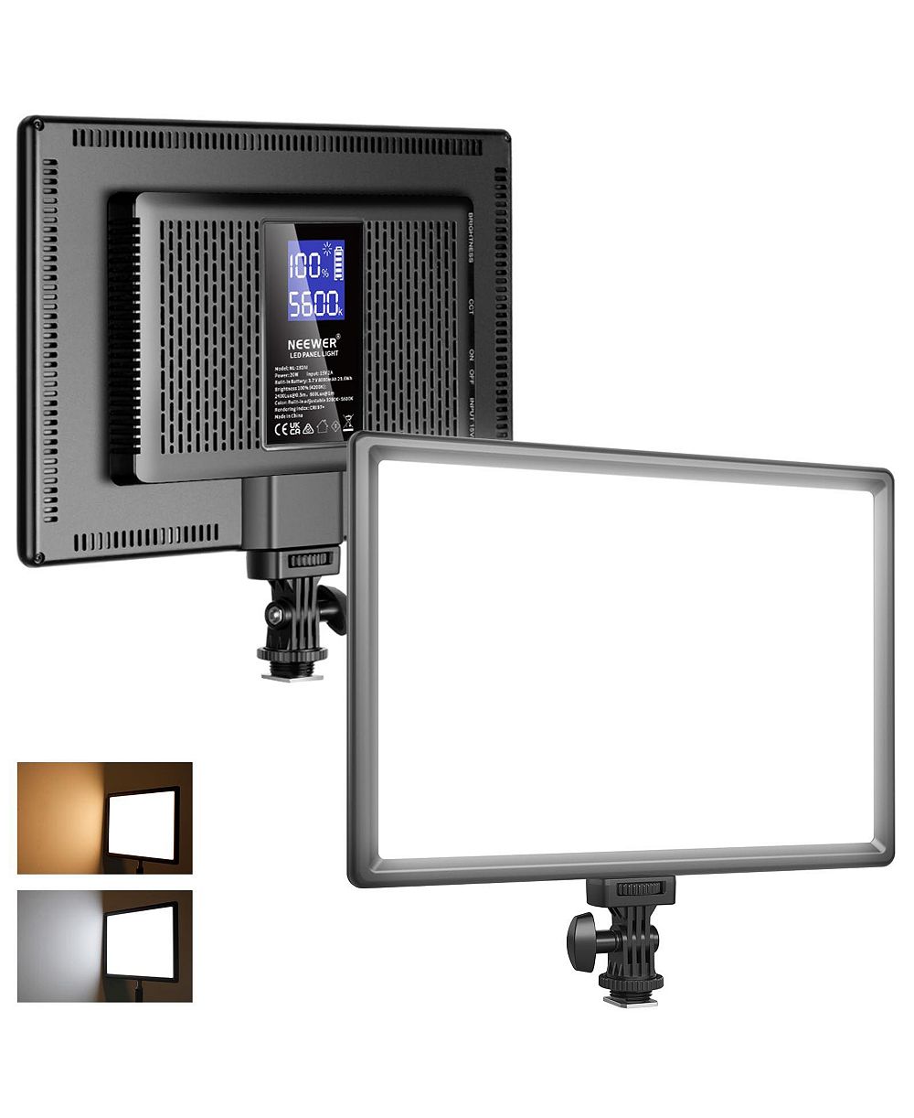Двухцветная LED видеолампа Neewer для камер