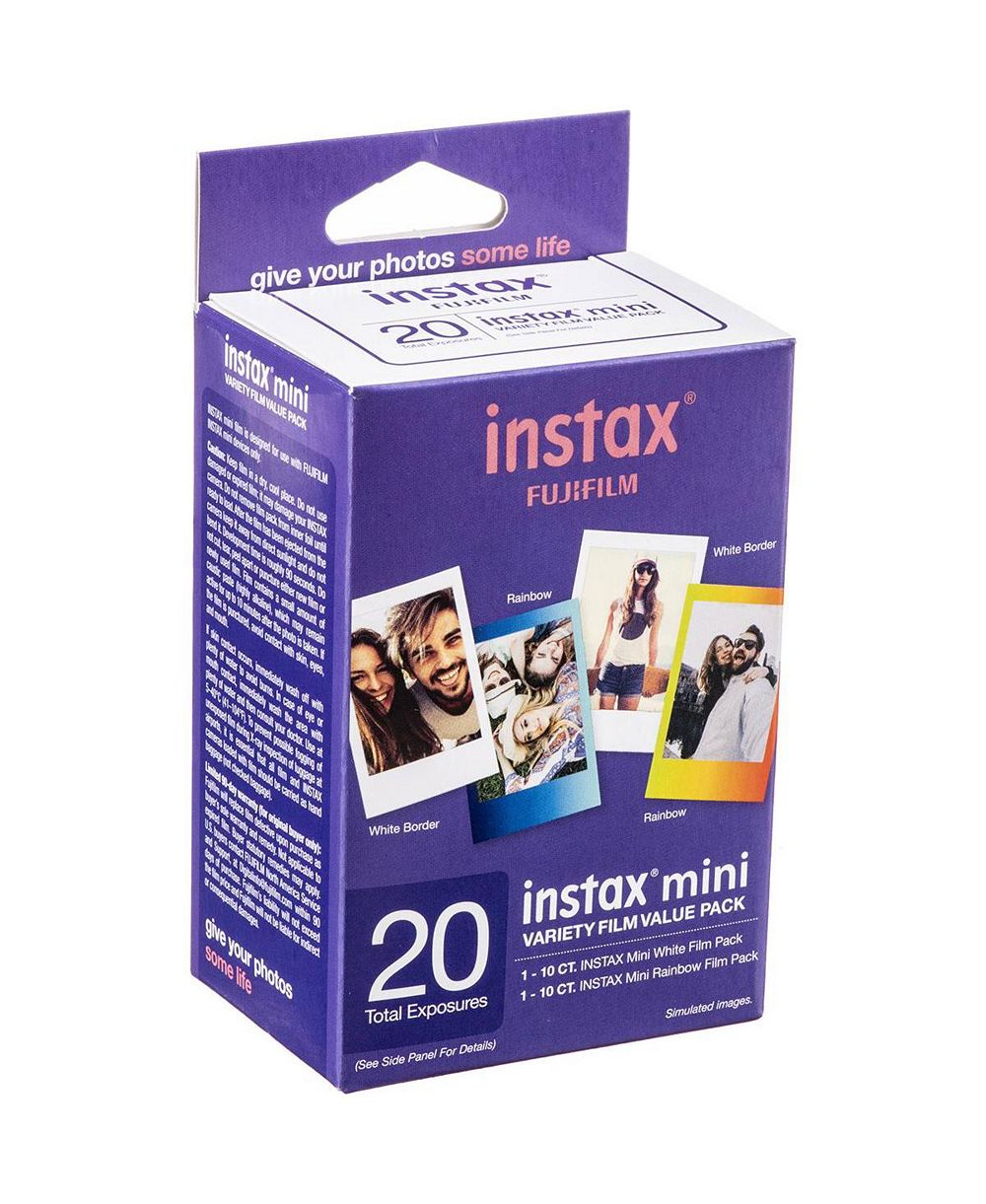 Набор плёнок Fujifilm Instax Mini, 20 экспозиций, 4 упаковки, 2 фотоальбома