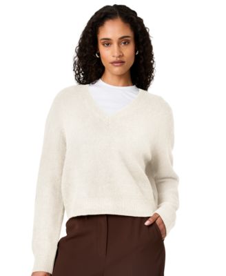 French Connection Women's Suzie Oversized V-Neck Pullover