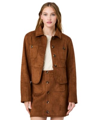 Женская приталенная куртка French Connection Collared Button-Front Tailored Jacket