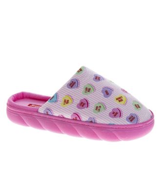 Женские уютные тапочки SweetHearts Women's Ladies' Conversation Heart Comfort Slippers