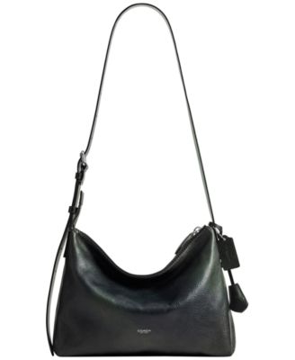 COACH Men's Mott Messenger 33 Two-Tone Leather Laptop-Compatible Messenger Bag