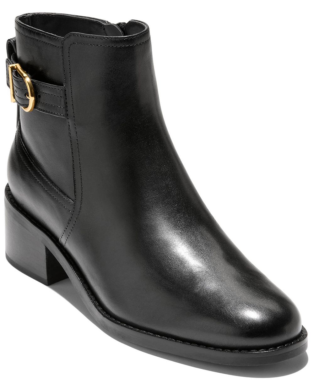 Cole Haan Women's Haddie Full-Zip Buckle Ankle Booties