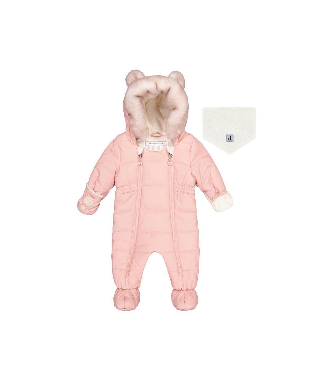 Deux par Deux Детский комбинезон Snowsuit для автокресел 3M - 18M