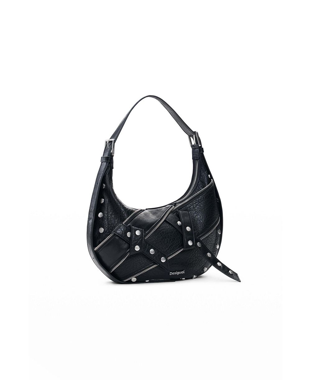 Desigual Women's Medium Studded Shoulder Bag