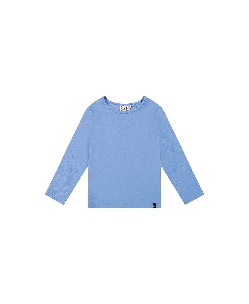 Верх Deux par Deux Brushed Rib Crew Neck для девочек