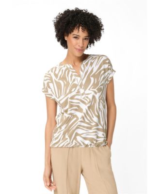 Olsen Women's Neo Zebra Tunic T-Shirt