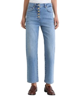 REISS женские прямые джинсы Lana