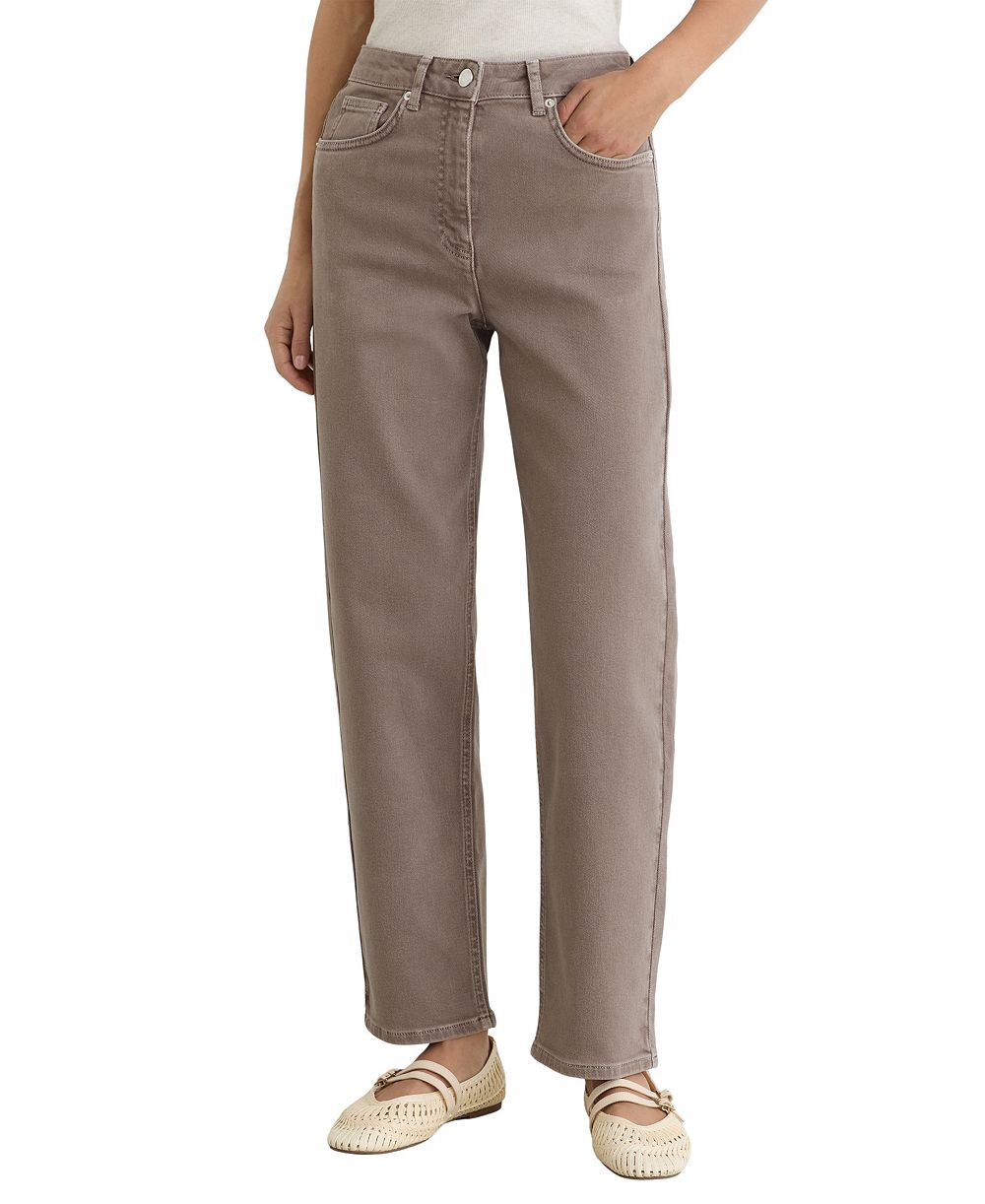 REISS Women's Selin Straight Leg Jeans