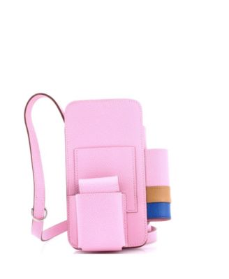 Pre-Owned HERMÉS Hermesway Phone Case Crossbody Bag Epsom