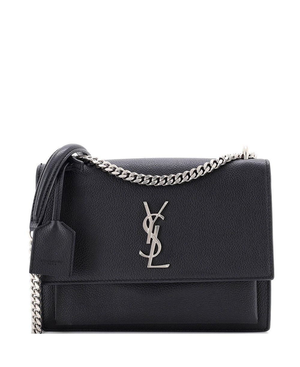 Pre-Owned Saint Laurent Medium Sunset Crossbody Bag Leather