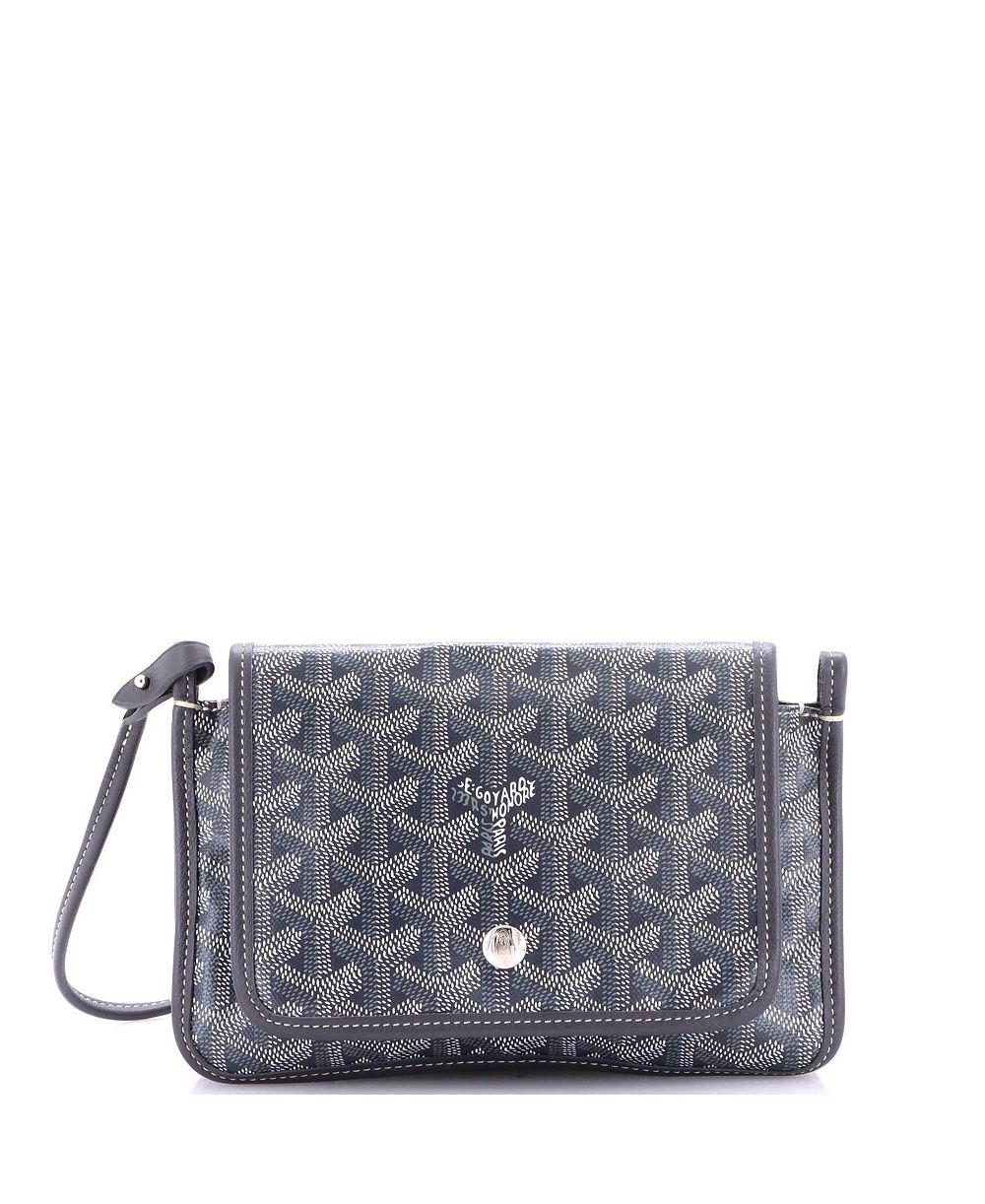 Pre-Owned Goyard Plumet Clutch Wallet Coated Canvas