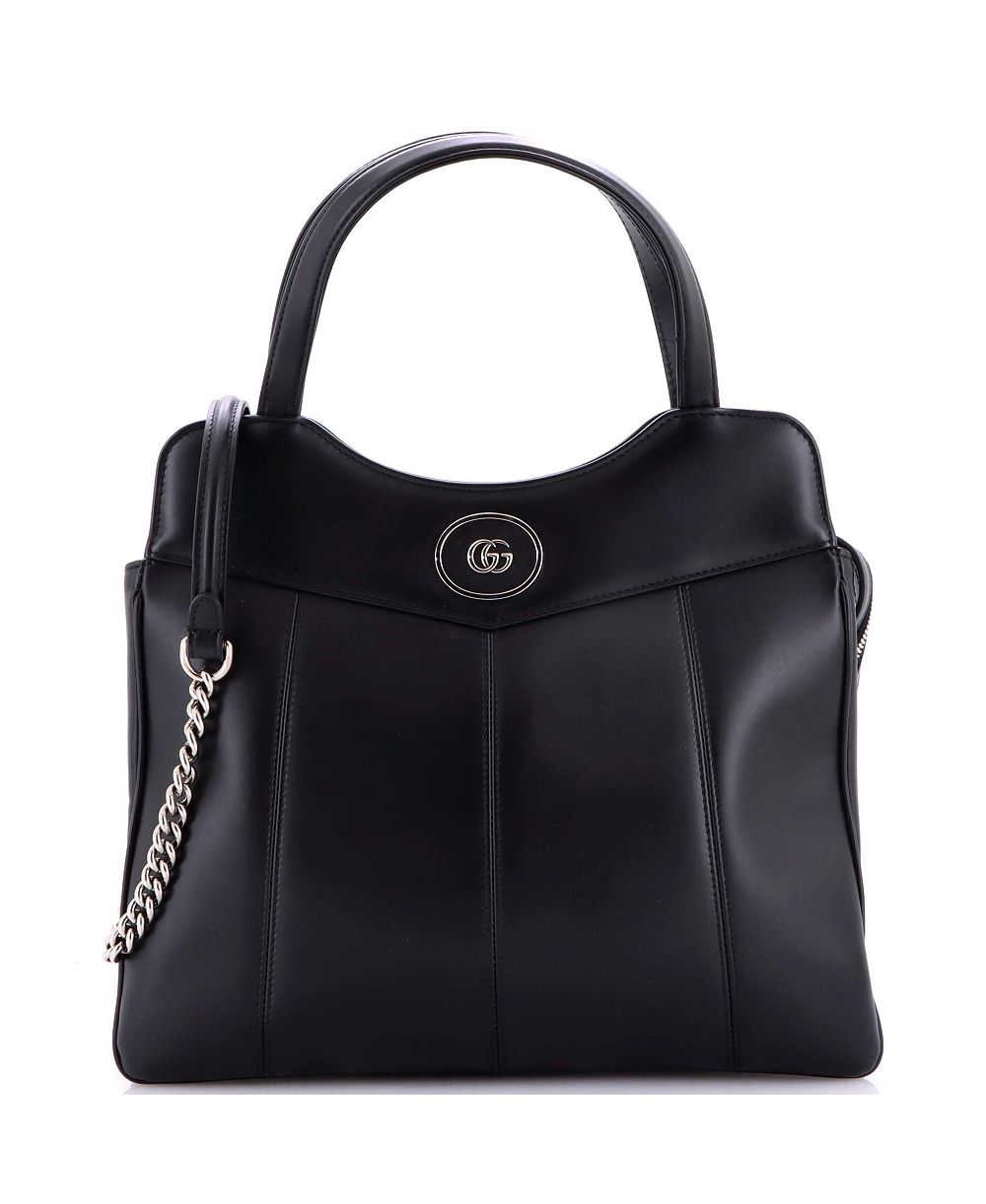 Кожаная сумка-тоут Gucci Medium Petite GG (б/у)