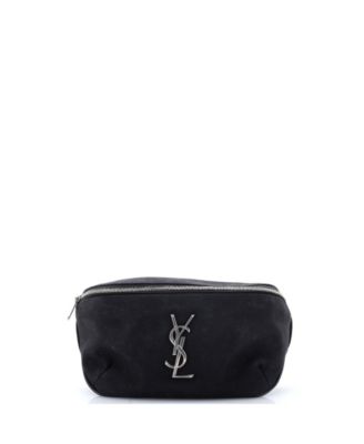 Pre-Owned Saint Laurent Classic Monogram Belt Bag Canvas