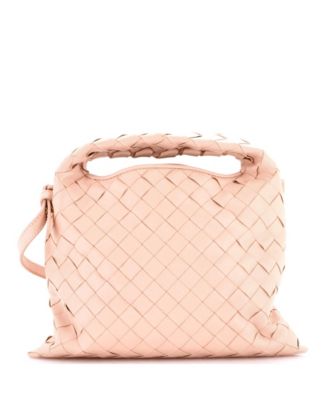 Pre-Owned Bottega Veneta Mini Hop Top Handle Bag Intrecciato Nappa