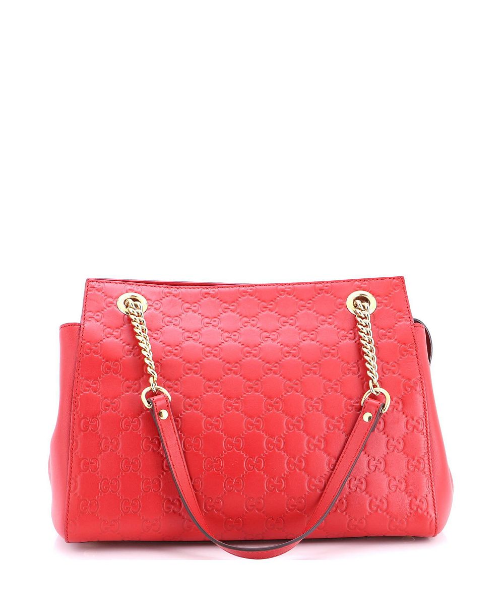 Pre-Owned Gucci сумка через плечо Medium Soft Signature из кожи Guccissima