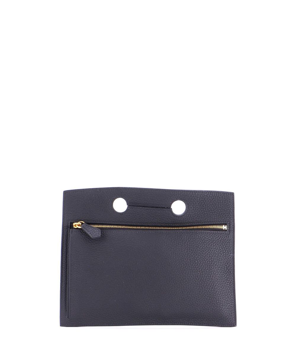 Pre-Owned HERMÉS 34 Jypsiere Bag Clemence 20 Backpocket Pouch Togo