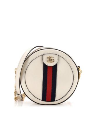 Gucci мини-сумка через плечо Ophidia из кожи, б/у