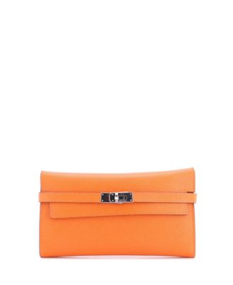Pre-Owned HERMÉS кошелек Long Kelly Epsom