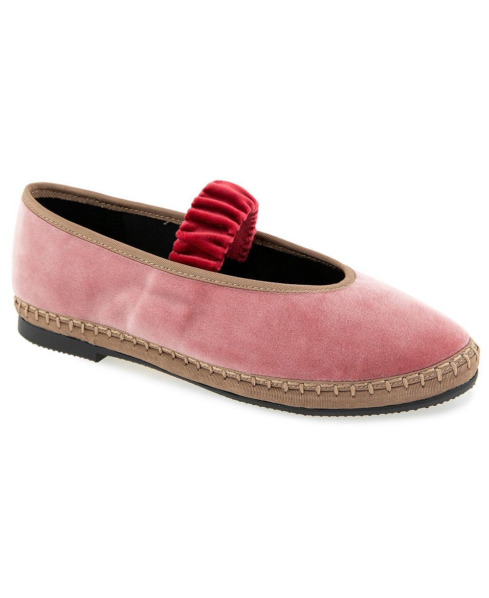 Kensie Women's Fiona Velvet Mary Jane