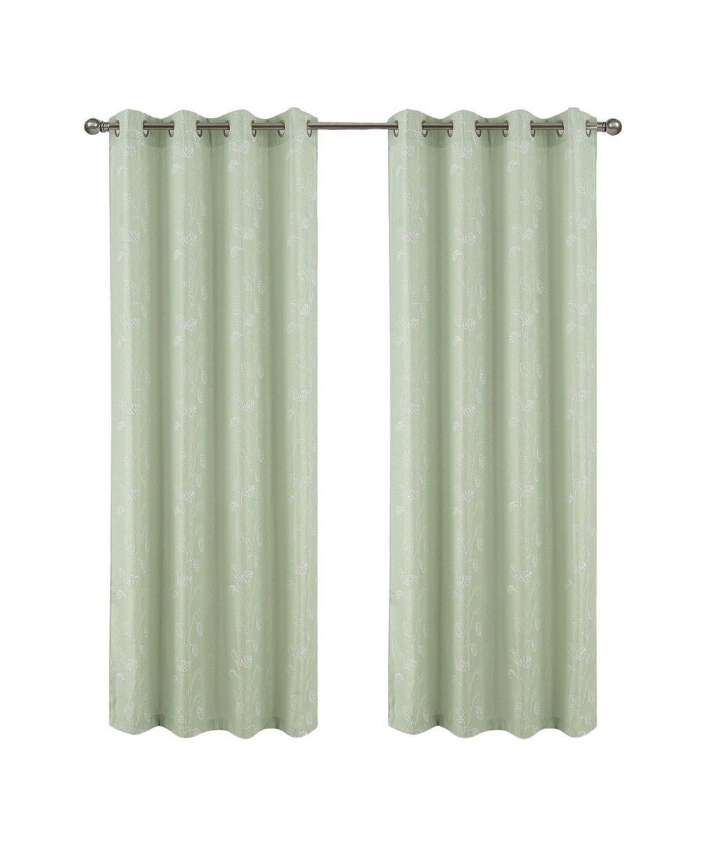 Штора RT Designers Collection Polyester 140 GSM Reed Embroidered Grommet