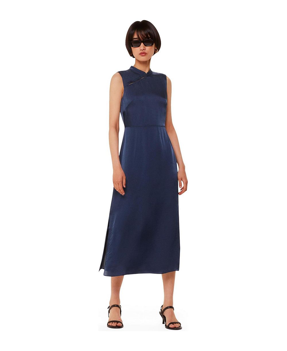 Женское миди-платье Whistles Aria Satin Sleeveless