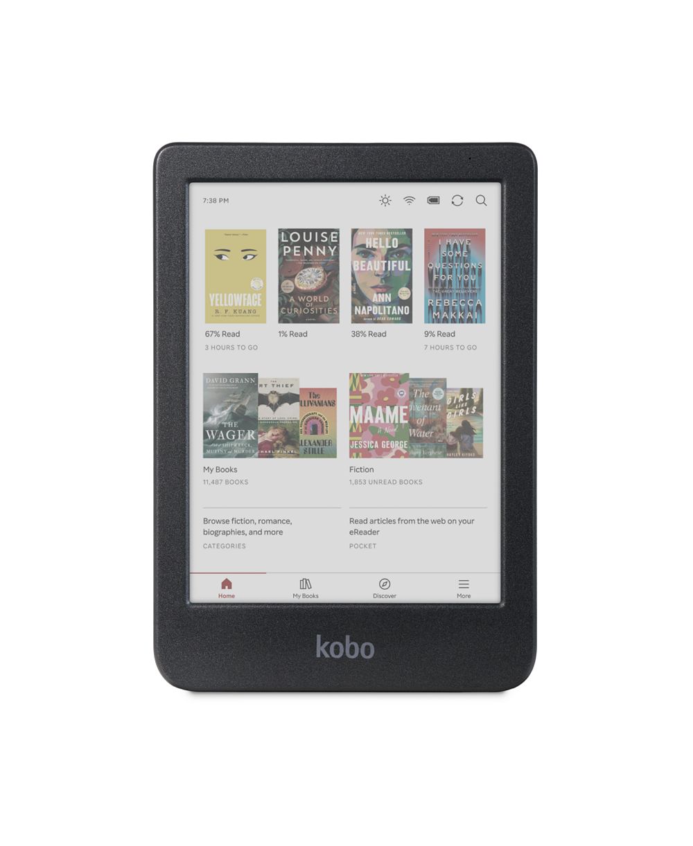 Электронная книга Kobo Clara Colour 6" 16 GB E Reader