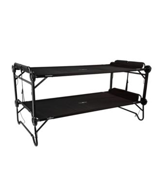 Disc-O-Bed 2XL Outdoor Convertible 2 Person Portable Camping Bunking Cots