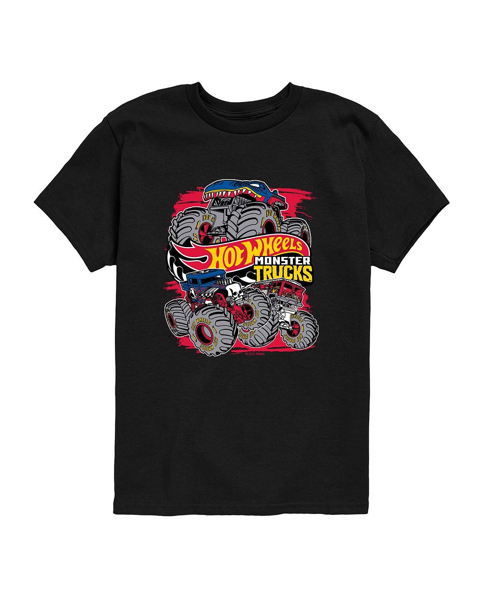 Детская футболка Hot Wheels Monster Truck Logo с коротким рукавом