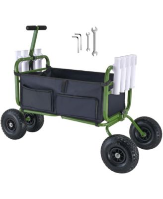 VEVOR тележка для рыбалки на пляже складная с колесами Balloon