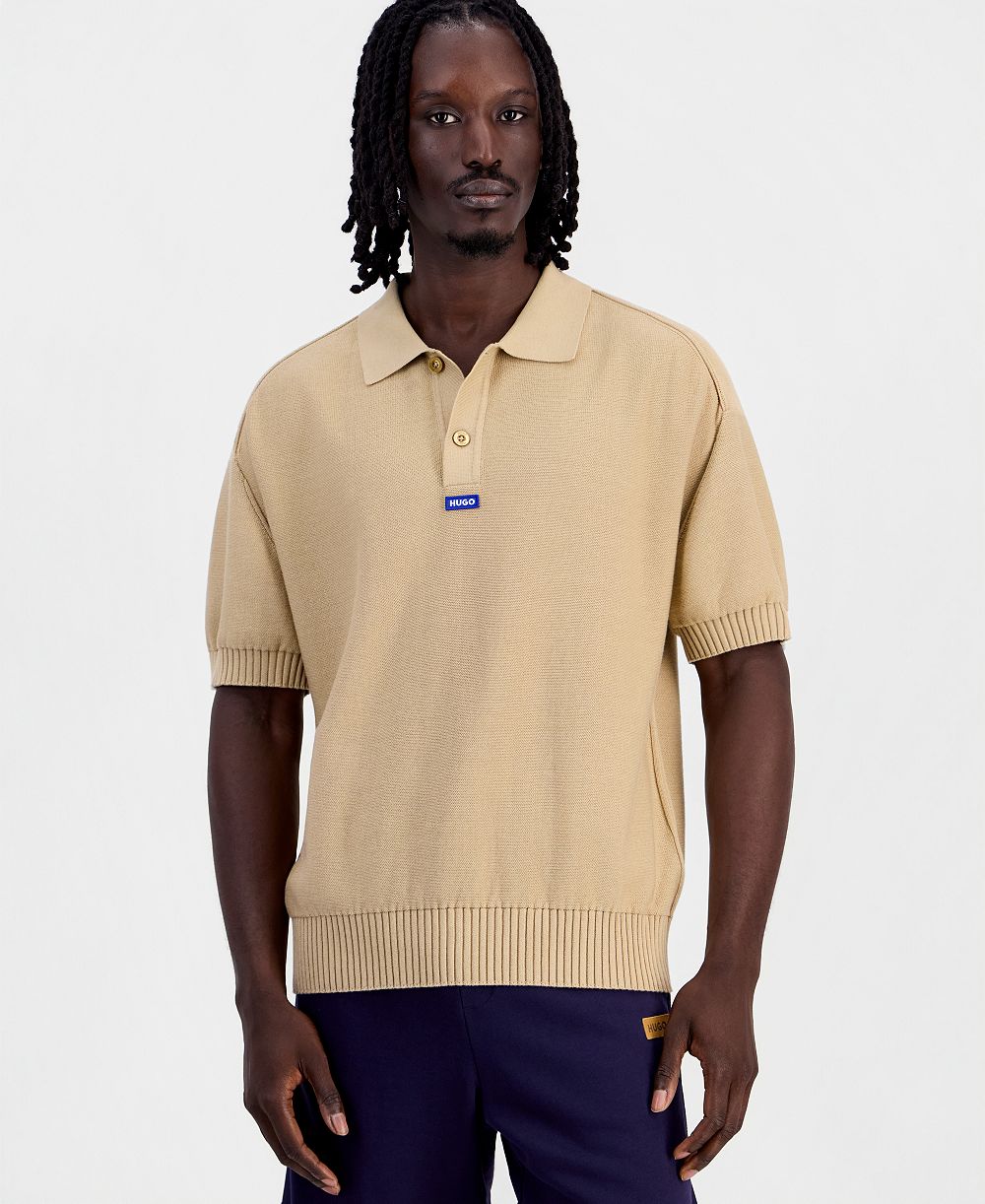 Мужская рубашка-поло Hugo Boss San Knit Regular-Fit