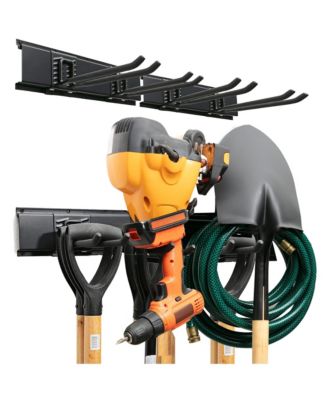 XDOVET Organizer Wall Mount Storrack Adjustable Hooks Anti-rust