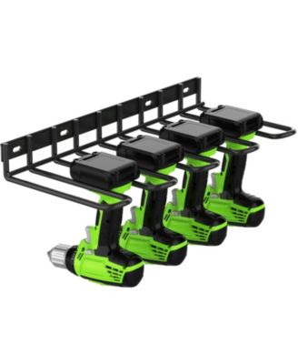 XDOVET Power Tool Organizer Wall Mount Drill Holder Heavy Duty Rack